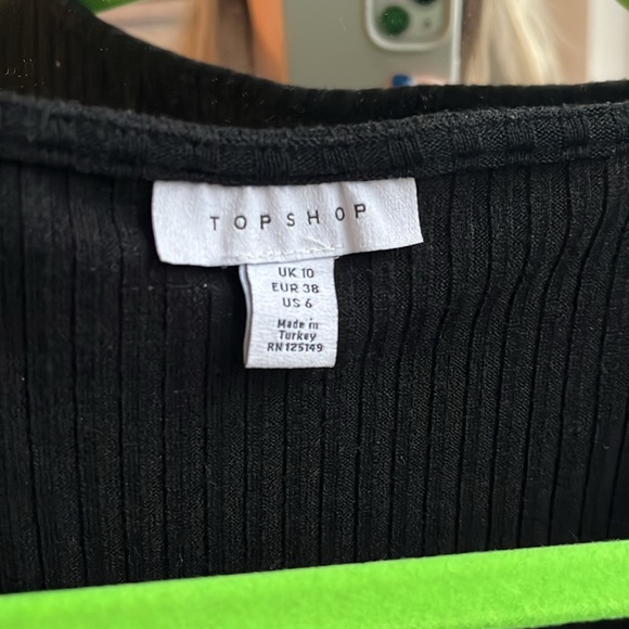 Top shop black sweater dress - Picture 2 of 2